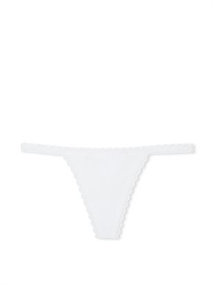 Dantelli Pamuklu V-String Külot