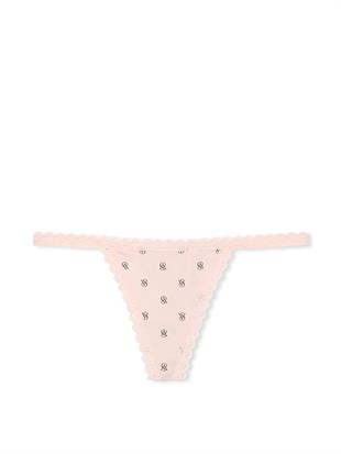 Dantelli Pamuklu V-String Külot