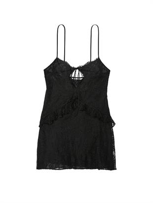 Dare to Dream Dantelli Volanlı Mini Gecelik
