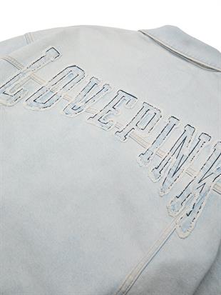 Denim by PINK Oversize Trucker Ceket