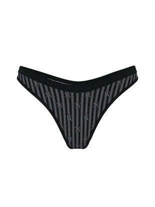 Derin Bacak Kesimli Scoop Tanga