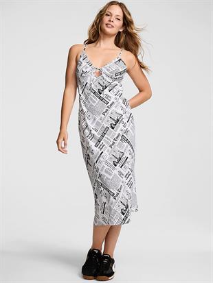 Fall in Love Midi Elbise