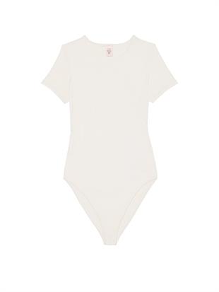 Feathersoft Essentials Kısa Kollu Bodysuit