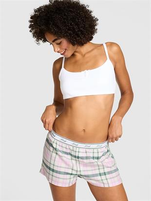 Flanel Pijama Şortu