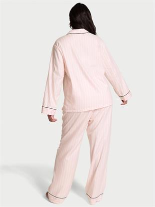 Flanel Uzun Pijama Takımı