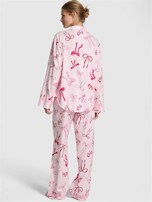 Flanel Uzun Pijama Takımı