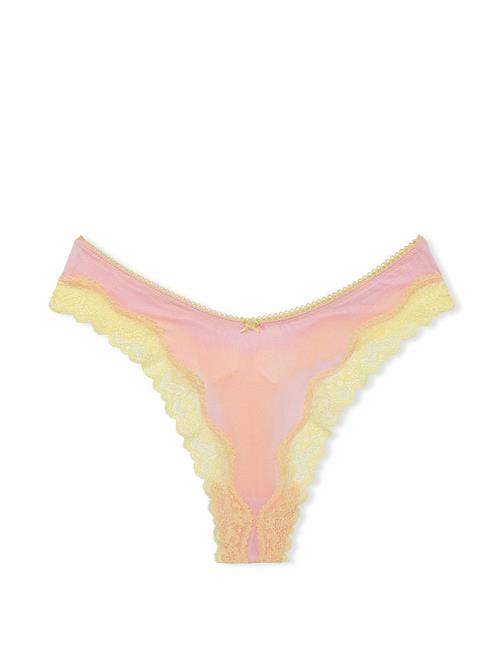 Fun & Flirty Dantelli Derin Bacak Kesimli Scoop Tanga