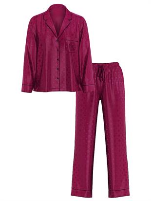 Glazed Satin Short Pajama Set
