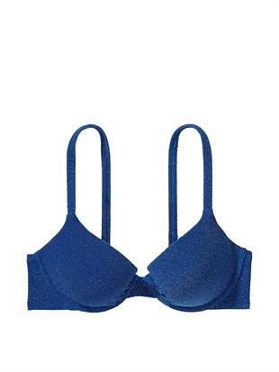 Işıltılı Icon Push-Up Bikini Üstü