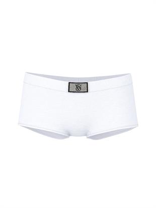 Işıltılı Logolu Boyshort Külot