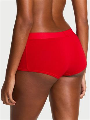 Işıltılı Logolu Boyshort Külot