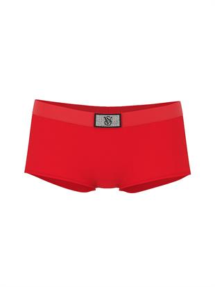 Işıltılı Logolu Boyshort Külot