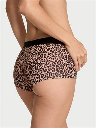 Işıltılı Logolu Boyshort Külot