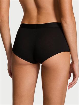 Işıltılı Logolu Boyshort Külot