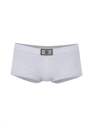 Işıltılı Logolu Boyshort Külot