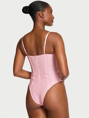 Işıltılı Straplez Body