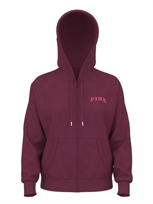 Ivy Kampüs Fermuarlı Kapüşonlu Üst