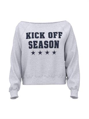 Ivy Omzu Açık Sweatshirt