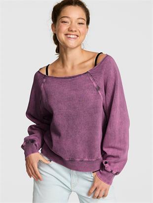 Ivy Omzu Açık Sweatshirt
