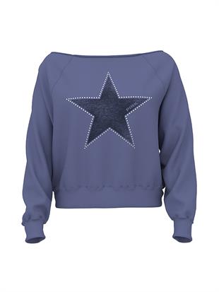 Ivy Omzu Açık Sweatshirt