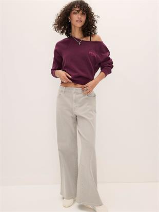 Ivy Omzu Açık Sweatshirt