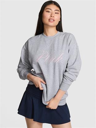 Ivy Oversize Bisiklet Yaka Sweatshirt