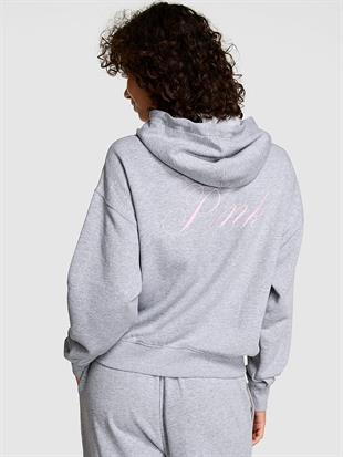 Ivy Yarım Fermuarlı Kapüşonlu Sweatshirt