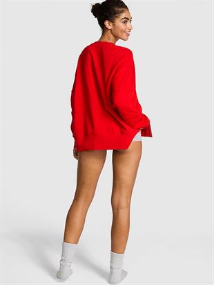 Ivy Yırtmaçlı Oversize Sweatshirt
