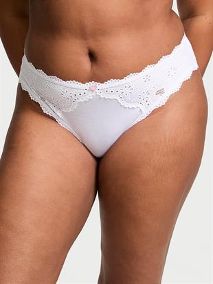 Kalp Biyeli Pamuklu Bikini Külot