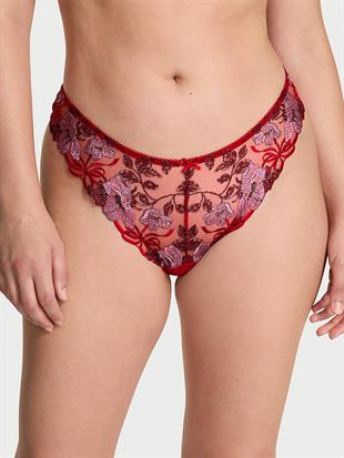 Kurdele Nakışlı Brazilian Külot