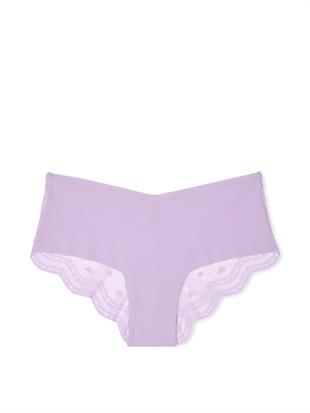 Lazer Kesim Arkası Dantelli Cheeky Külot