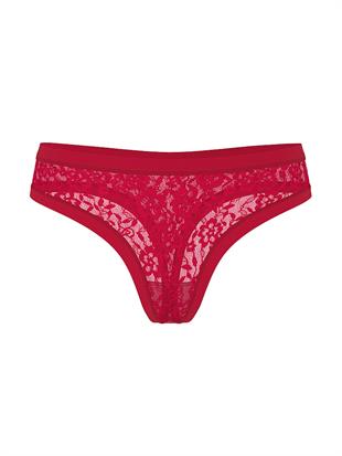 Lazer Kesim Dantelli Tanga