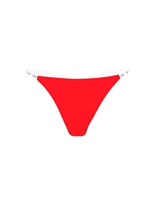 Logo Detaylı Pamuklu Scoop Tanga