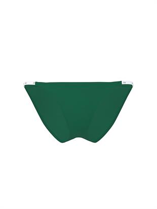 Logolu Pamuklu Askılı Bikini Külotu