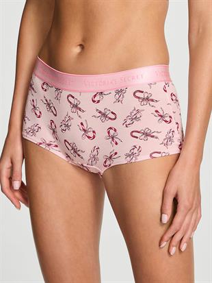 Logolu Pamuklu Boyshort Külot