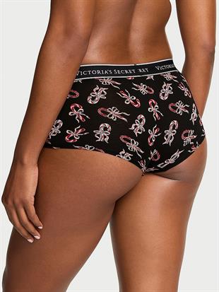 Logolu Pamuklu Boyshort Külot