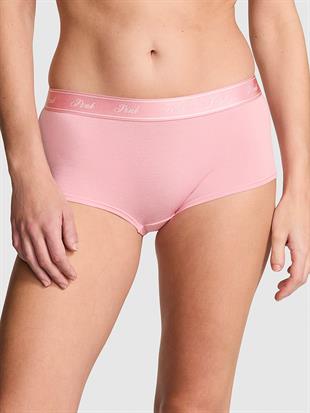 Logolu Pamuklu Boyshort Külot