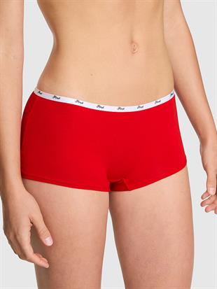 Logolu Pamuklu Boyshort Külot