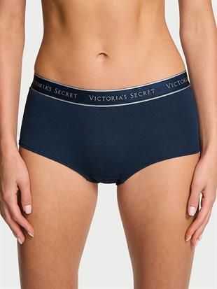 Logolu Pamuklu Boyshort Külot