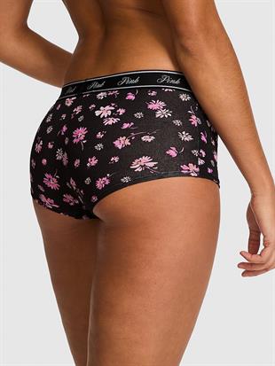 Logolu Pamuklu Boyshort Külot