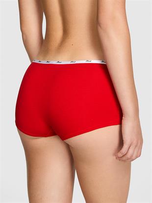 Logolu Pamuklu Boyshort Külot