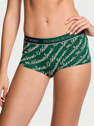 Logolu Pamuklu Boyshort Külot