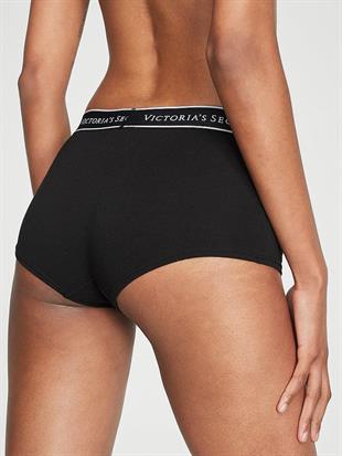 Logolu Pamuklu Boyshort Külot