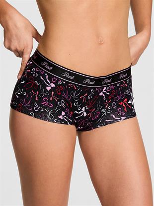 Logolu Pamuklu Boyshort Külot