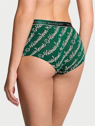 Logolu Pamuklu Boyshort Külot