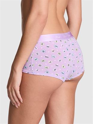 Logolu Pamuklu Boyshort Külot