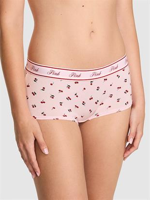 Logolu Pamuklu Boyshort Külot