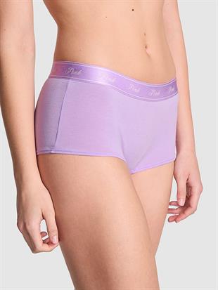 Logolu Pamuklu Boyshort Külot