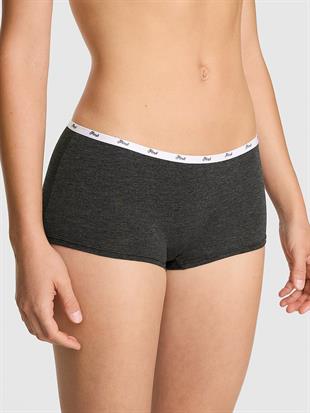 Logolu Pamuklu Boyshort Külot