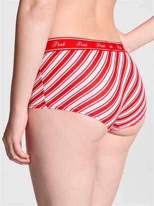 Logolu Pamuklu Boyshort Külot